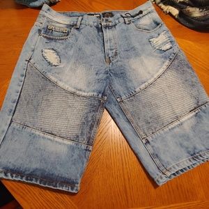 Hype Distressed Shorts NWOT